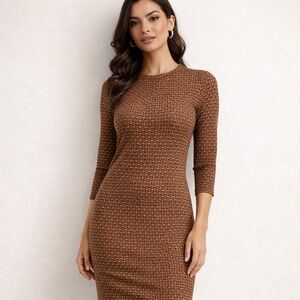 Monteau Women's multi Dress NWT